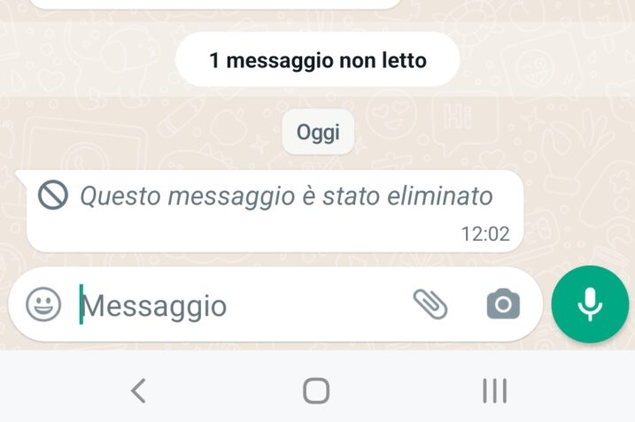 È possibile leggere i messaggi whatsapp eliminati? Prova questo trucco