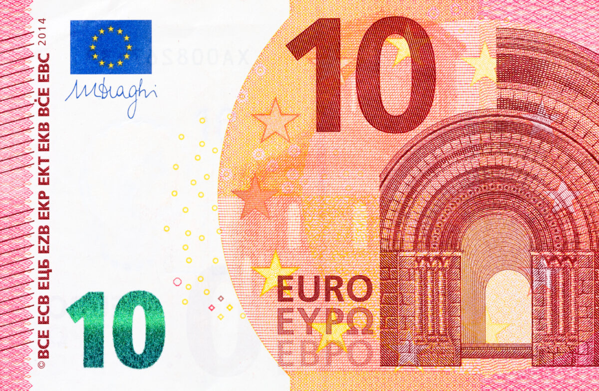 Questi dettagli sulla banconota da 10 euro la fanno valere quasi 2000€