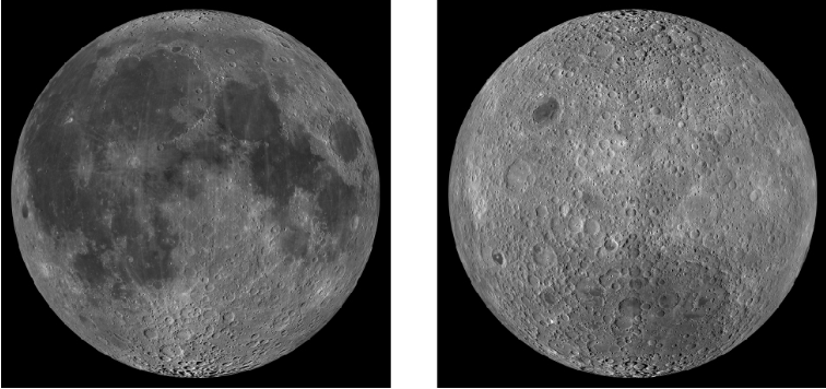 La luna e i suoi 2 lati: come mai sono così diversi?