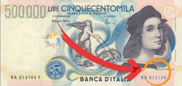 Hai ancora una 500.000 lire? Incredibile quanto vale se è così