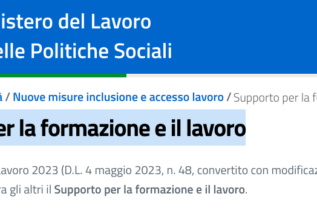 Supporto per la formazione ed il lavoro: per quanto tempo verrà erogata l’indennità di 350 euro al mese?