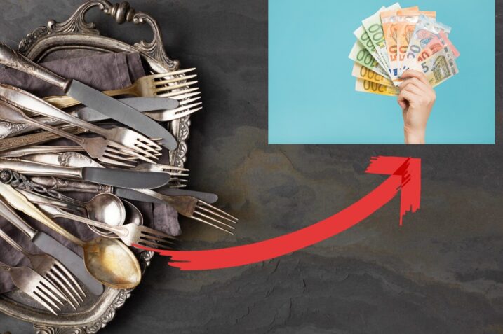 Hai oggetti in argento 800? Ecco quanto puoi realizzarci, pazzesco